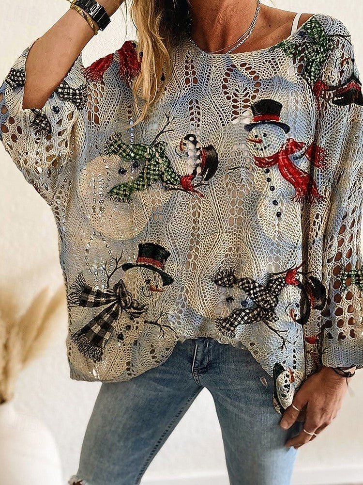 New In Women's Soft Crocheted Sweater (Buy 2 Free Shipping)