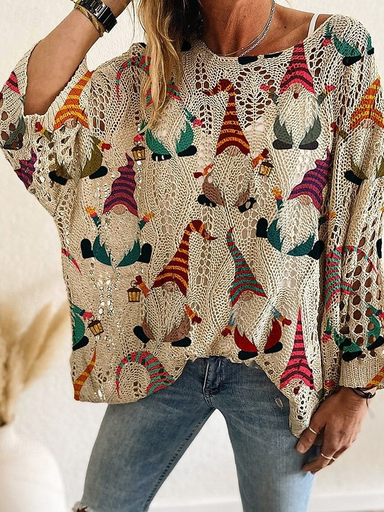 New In Women's Soft Crocheted Sweater (Buy 2 Free Shipping)