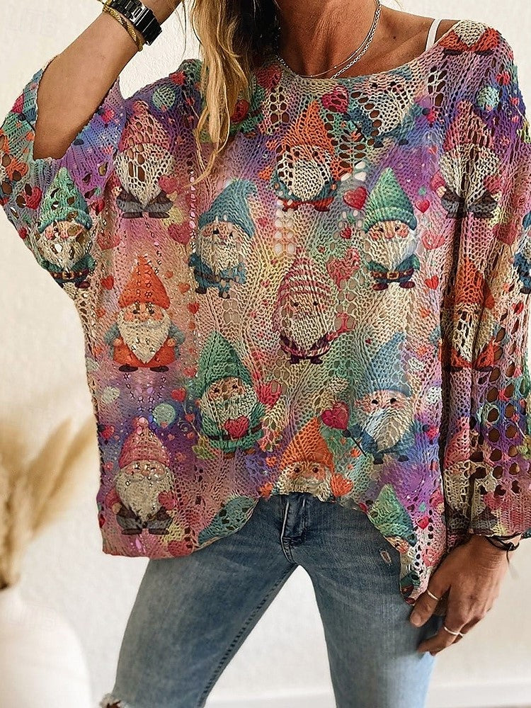 New In Women's Soft Crocheted Sweater (Buy 2 Free Shipping)