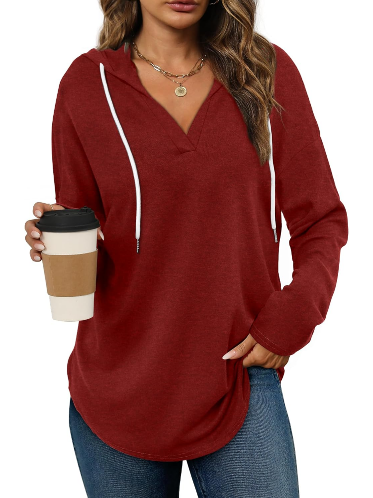 2025 Women's Long Sleeve Plaid Oversized Hoodies (buy 2 free shipping)